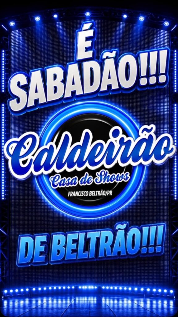NESTE SÁBADO 17/10 DOSE DUPLA DE GIGANTES NO CALDEIRÃO DE BELTRÃO…#sobailao #bailaogarantido #vitrinedesucesso #caldeiraocasadeshowsfb #bailão